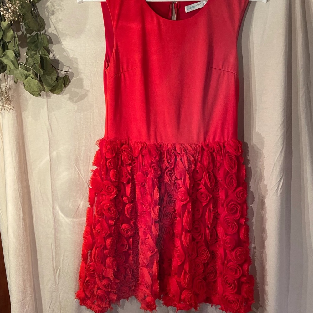 RED ROSE DRESS - small - Francesca - Picture 2 of 2